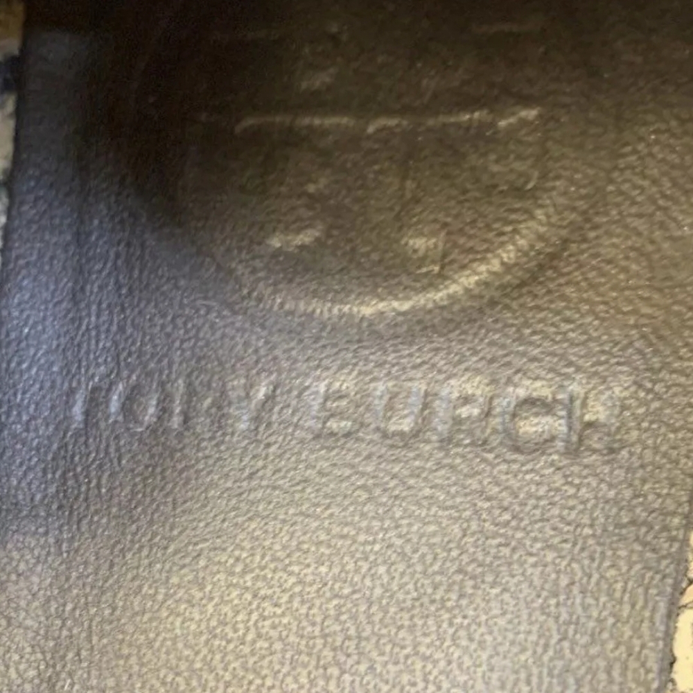 Tory Burch Python Ballet Flats 38 - image 5